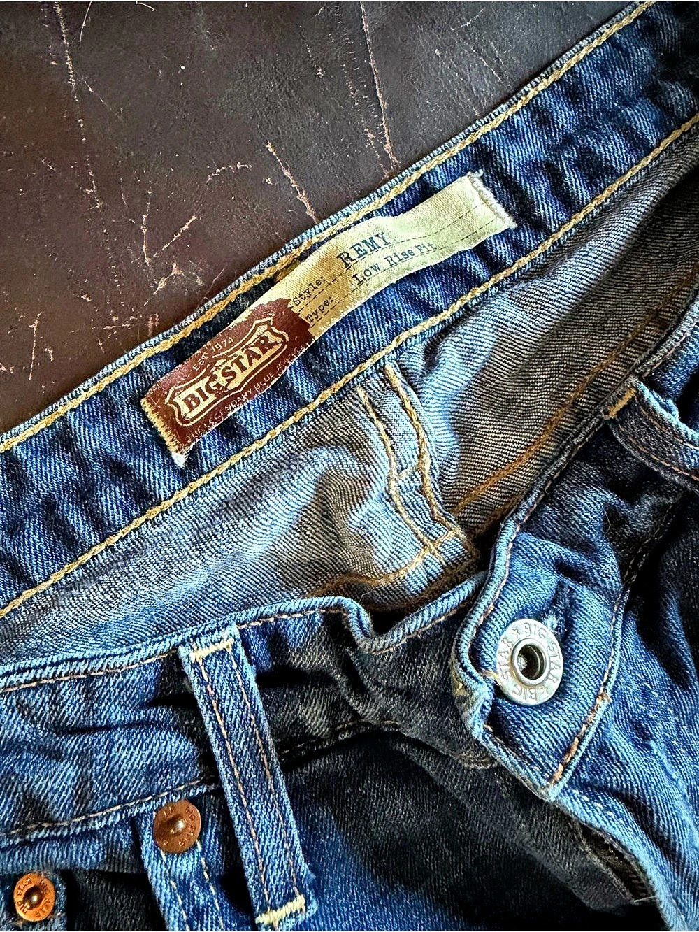 Big Star Remy Low Rise Denim Shorts - Picture 4 of 7